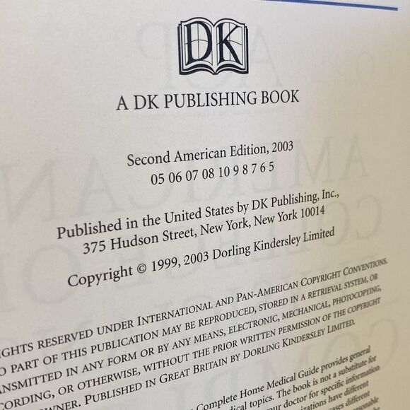 American College of Physicians‎ Complete Home Medical Guide Hardcover Book - Picture 7 of 7